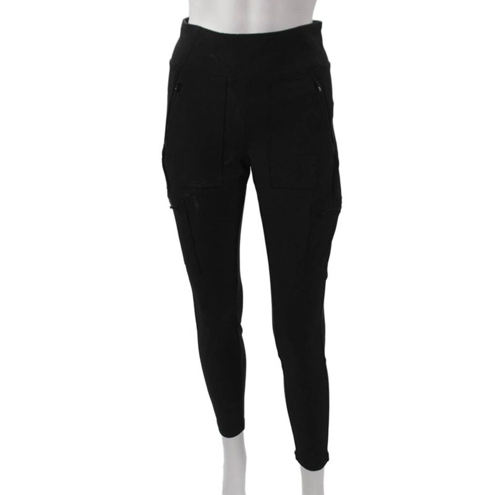 Athleta Womens Black Ankle Leggings Size 4